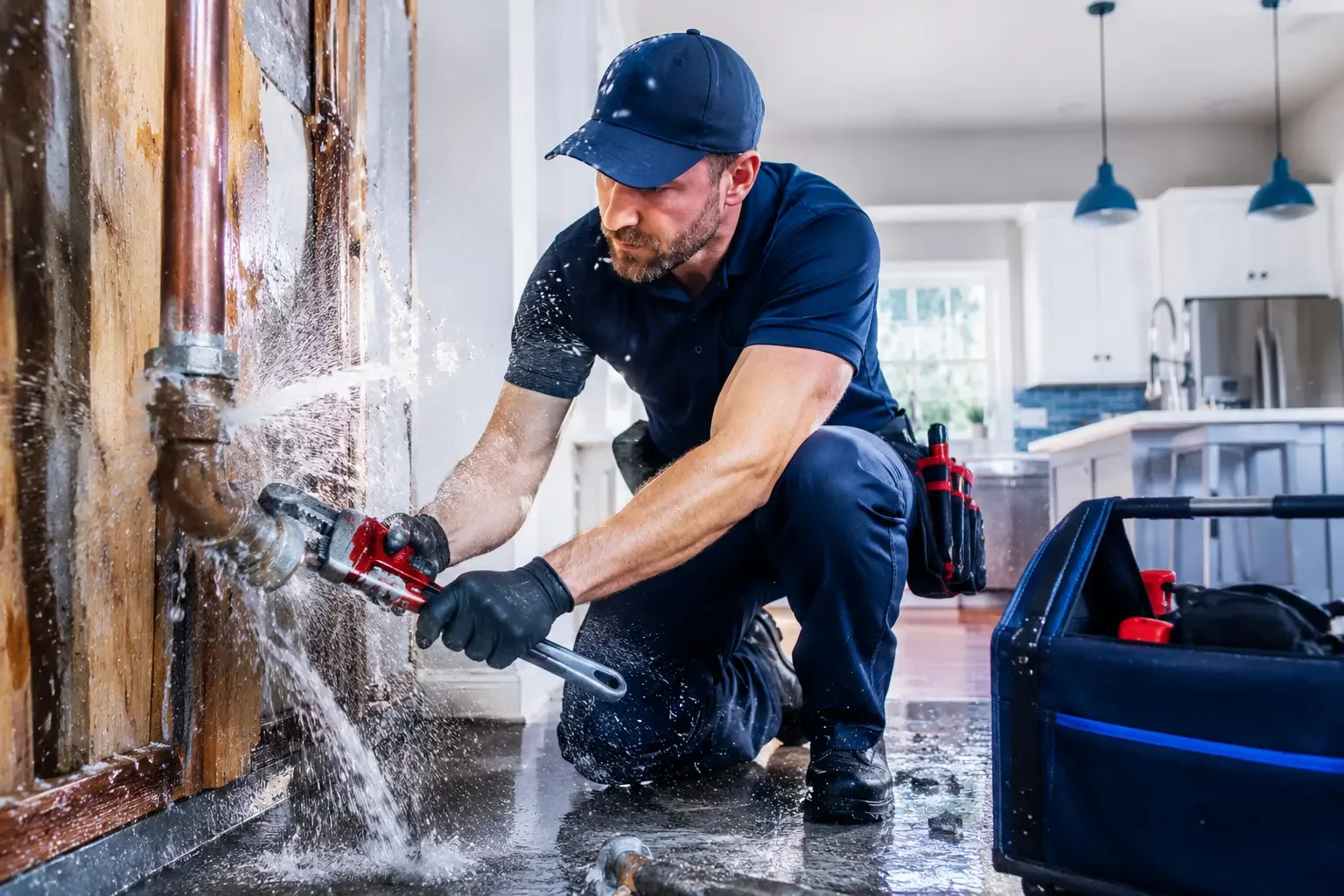 Local emergency pipe repair professionals in Tougaloo, MS